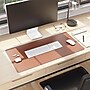 Smead Medium Vegan Leather Anti-Slip Desk Pad, 31.5" x 15.7", Brown (64832)~#|#~5EB41744-71E0-41EA-B25D7A0B1285F5CD_sc7