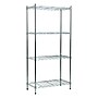 Mind Reader 4 Shelf Metal Adjustable Shelving, 48" x 11.75" x 23.5", Silver (4TSHELVU-SIL)~#|#~5EC00AE5-4027-4BED-AF82311C0984E2BD_sc7
