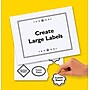 Avery Laser ID Labels, 8-1/2" x 11", White, 25 Labels/Pack (6465)~#|#~5EC4D6EC-A789-439B-9675280455040DFB_sc7
