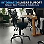 Flash Furniture Nicholas Ergonomic Mesh Swivel Mid-Back Multifunction Executive Office Chair, Black (HL0001)~#|#~5EF35A2E-9CF1-4B50-A46E8D0F0983A66B_sc7
