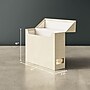 Smead 40% Recycled Fabric/Canvas File Box Attached Flip Top, 13" x 10", Beige (70232)~#|#~5EFABCAE-E83C-4933-B70D538F5747A0C2_sc7