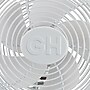 Good Housekeeping Retro 5" Oscillating Desk Fan, Matte White (92522)~#|#~5EFCBED0-C959-4D13-BBBB165A04391124_sc7