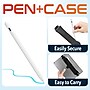 Delton AP7 Stylus Pen for iPad, Wireless Magnetic Charging, White (DAP7)~#|#~5F141844-13E6-493D-88C9C2DB02D2B25E_sc7