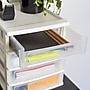 Iris 4-Drawer Desktop Unit, White/Clear, 2/Pack (587013)~#|#~5F26D03C-6AB4-472B-BE997C34EB3B95B4_sc7