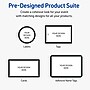 Avery Laser/Inkjet Circle Multipurpose Labels, 3" Dia., White, 60/Pack (S00-DM1)~#|#~5F2BEDE3-694B-46E3-B6BE75A331B7749D_sc7