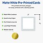 Avery Gold Dots with Blue Border Matte Blank Card, White, 120/Pack (S00-DMJ)~#|#~5F2CE6E4-8418-4377-A65C381B837E79DC_sc7