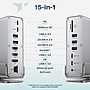 Turonic Dock Hub Pro 15-in-1 Universal Docking Station for Windows and macOS, Silver (BYL-2519)~#|#~5F7ED2B7-0A67-40F8-8E19C6987D31DA19_sc7