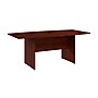 Bush Business Furniture 72W x 36D Boat Shaped Conference Table with Wood Base, Hansen Cherry (99TB7236HC)~#|#~5F8287DA-5AEF-40A4-B0D745F2440365FD_sc7