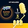 Swiffer 360 Durable Heavy Duty Fiber Dusters with Extendable Handle Kit, White/Yellow, 3/Pack (44750)~#|#~5FB71FCF-227F-4439-9F44C3BA7A962631_sc7