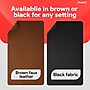 Staples TECH Anti-Slip Faux Leather Desk Pad, 31.5" x 15.7", Brown (ST62544)~#|#~5FC50246-6FE4-4459-BC3E552EA84C3185_sc7