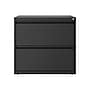 Hirsh Lateral 101 2-Drawer Lateral File Cabinet, Letter/Legal Size, Lockable, 27.75"H x 30"W x 17.63"D, Charcoal (24084)~#|#~5FCE18E8-E245-4128-B12A6F7F7297BF43_sc7