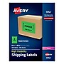 Avery Laser Shipping Labels, 5-1/2" x 8-1/2", Neon Green, 200 Labels/Box (5952)~#|#~5FDBBD66-C3FF-46AB-97014710987493FB_sc7