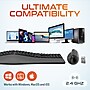 Delton KB250/S38 Wireless Ergonomic Keyboard and Optical Mouse Combo, Black (DKME250S38-WB)~#|#~600C43CF-719C-4138-A12A75941D64F450_sc7