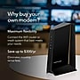 Netgear Nighthawk 32 x 8 DOCSIS 3.1 Cable Modem, Black (CM3000-100NAS)~#|#~60225E80-FB20-4CC6-8D87254B2286CD3F_sc7