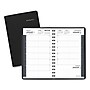 2026 AT-A-GLANCE 5" x 8" Daily Appointment Book, Faux Leather Cover, Black (AAG7080005)~#|#~6026DCF1-AA54-4CFD-A016B0B969AE9BA3_sc7