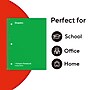STAPLES 1‑Subject Spiral Notebook, 8” x 10.5”, College Ruled, 70 Sheets, Assorted Colors, 6‑Pack~#|#~602EF36D-D81A-4570-84C2AE8DF0C2B0F8_sc7