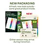 Avery Ready Index Table of Contents EcoFriendly Paper Dividers, 1-10 Tabs, Multicolor, 3 Sets/Pack (11082)~#|#~603833EF-ABB5-4DDA-9229FE57CBBF317C_sc7