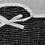 Household Essentials Woven Storage Wicker Basket, Black, 3/Set (HE1099)~#|#~603A8D59-407C-4ED6-A066FF0137CEA76C_sc7
