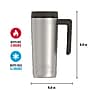 Thermos Alto Stainless Steel Vacuum Insulated Travel Mug, 18 oz., Matte Stainless (EATS1309MS4)~#|#~60765911-2A38-4BA7-96624C0E1901B767_sc7