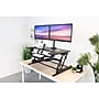 Mount-It! Mount-It! 36"W Manual Rectangular Adjustable Aluminum Standing Desk Converter, Black (MI-7934)~#|#~608481D6-AF07-4E57-B9DDD13B403512EC_sc7