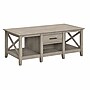 Bush Furniture Key West 47" x 24" Coffee Table, Washed Gray (KWT148WG-03)~#|#~60A69EF6-CD63-4A5E-83D5750634AEA456_sc7