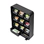 Mind Reader 11-Compartment Plastic Tea Bag Organizer, Black (TBORG-BLK)~#|#~60B11C40-E89B-4F06-B984995016717617_sc7