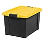 Iris Stor-It-All 78.5 Quart Storage Container with Hinged Lid, Plastic, Black, 2/Pack (540016)~#|#~60CBAC66-F324-44E0-9CCB940033A4284B_sc7