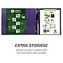Samsill Fashion 2" 3-Ring View Binders, Purple, 2/Pack (SAMU86608)~#|#~60D41104-0B60-46C5-B45A56DD3D849EE5_sc7