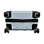 TUCCI STORTO 3-Piece Hardside Luggage Set with Spinner Wheels, Silver Geometric (T0324-03PC-SLV)~#|#~60DB569B-98C9-4A01-A25A043AAAFEC21E_sc7