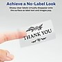 Avery Sure Feed Laser/Inkjet Shipping Labels, 2" x 4", Glossy Clear, 10 Labels/Sheet, 50 Sheets/Box, 100 Labels/Box (6522)~#|#~60DC42C6-8CBB-4302-A1D29E4EDAC7E6CA_sc7