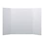 Flipside Tri-Fold Poster Board, 24" x 48", Corrugated, White, 24/Carton (30022-24)~#|#~60DF1435-8945-4904-819288D9DD978F62_sc7