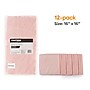 Coastwide Professional™ Microfiber Wipers, 16" x 16", Pink, 12/Pack (CW57317)~#|#~60E53077-CAF5-4840-B406BE99A12CD31E_sc7