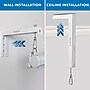Mount-It! 12" Universal Projector Screen Mount Universal Projector Wall/Ceiling Mount, 2/Pack, White (MI-631WHT)~#|#~60EB577B-105D-45F9-A7CAB2A3B5C7AAC4_sc7