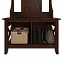 Bush Furniture Key West 66" Hall Tree with Shoe Storage Bench, Bing Cherry (KWS166BC-03)~#|#~60F46D52-46B2-422A-9325F60C3C627708_sc7