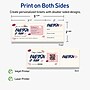 Avery Integrated Cards, 2-1/8" x 5-1/2", Matte Ivory, 80/Pack (95331)~#|#~60F74EDE-1817-477A-B364F8FB02534E55_sc7