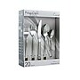 MegaChef Cravat Stainless Steel Flatware Set, 20 Piece~#|#~60F9072E-CB81-4AB2-99B5632F210B81BB_sc7