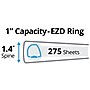 Avery 1" 3-Ring View Binders, D-Ring, White (09301)~#|#~610F6F2D-E709-4729-B4989D5EAAA0C85A_sc7