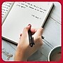TRU RED™ Retractable Quick Dry Gel Pen, Extra Fine Point, 0.38mm, Black, 5/Pack (TR56951)~#|#~611572BA-C548-4031-B9A9EBA007798EF1_sc7