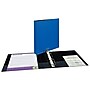 Avery Durable 1 1/2" 3-Ring Non-View Binders, Slant Ring, Blue (27351)~#|#~61159CD6-BF00-42DA-8C8D07F85B6E9BAF_sc7