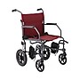 Medline Bariatric Transport Wheelchair, Fixed Desk Length Arms, Gray (MDS808210KDR)~#|#~6117083E-4B71-475E-90AED32379561505_sc7