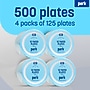 Perk 10 Inch Paper Plates, 500 Count Bulk, Heavy-Weight Microwave Safe Disposable Plates for Everyday Use & Parties~#|#~6127C25C-0A61-46AA-954CD10C3B72C761_sc7