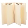 Universal Classification Folders, 2/5-Cut Tab, 2" Expansion, Legal Size, 2 Dividers, Manila, 15/Box (UNV10310)~#|#~6140F7AA-BD35-43B8-A5591051CC305AA4_sc7