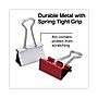 Universal Binder Clips in Dispenser Tub, Assorted Sizes and Colors, 30/Pack (UNV31026)~#|#~614D20E2-32C3-4450-AE0FF65C3DDEDC40_sc7