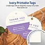 Avery 3" Diameter Blank Price & Merchandise Tags, Ivory, 60/Pack (95334-MIT10)~#|#~6155FD49-31E7-4F48-912E90AAC6432B43_sc7