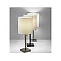 Adesso Liam Incandescent/CFL Table Lamp, Antique Bronze/Natural (1546-26)~#|#~61708A81-50CE-40DA-A81995EC60CDCF84_sc7