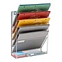 Mind Reader 5-Pocket Metal Mesh Mountable Wall File, Letter Size, Silver (MAGSTACK-SIL)~#|#~617B24FB-6431-46AA-A2AAB52C66668BE0_sc7