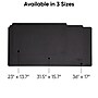 Smead Medium Vegan Leather Anti-Slip Desk Pad, 31.5" x 15.7", Charcoal (64833)~#|#~61840B7D-4DE4-4A0C-927CD89B219847A1_sc7