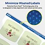 Avery Laser/Inkjet Square Multipurpose Labels, 2" x 2-3/16", Clear, 600/Box (94124)~#|#~6186C7BE-C47F-41E2-AE22375A36EB1E19_sc7