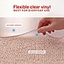 Staples Carpet Chair Mat with Lip, 66" x 60" x 0.145", Designed for Medium-Pile Carpet, Clear (20237-CC)~#|#~618D0307-07C8-4F0F-B0C7ECE61AC52EA5_sc7
