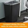 Coastwide Professional Indoor Trash Can Without Lid, Black Soft Molded Plastic, 10.25 Gallon~#|#~619E1094-F6F4-47BD-B994FACC0EA5C8FE_sc7